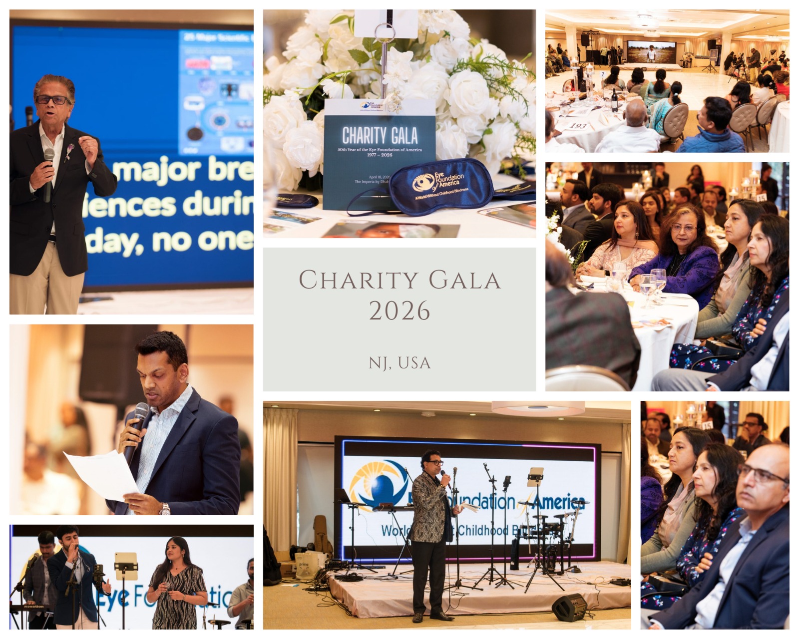 Eye Foundation of America Marks 50 Years of Service with Landmark Charity Gala