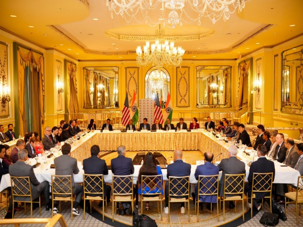 Piyush Goyal meets US industry leaders in New York to deepen trade ties