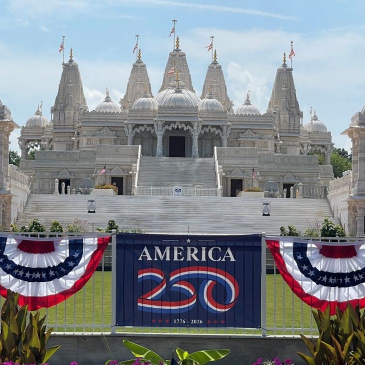 BAPS Celebrates America 250 Through Unity, Service, and Community